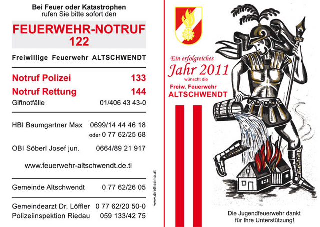 Feuerwehrkalender 2024, Feuerwehrkalender im Hosentaschenformat, Kalender für Feuerwehren 